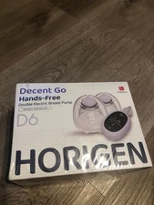New Double Electric Breast Pump D6 Horigen Hands Free Decent Go NEW