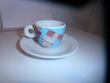 1 SCHÖNE KLEINE TASSE und Untertasse ILLY ESPRESSO BIENNALE DI VENEZIO