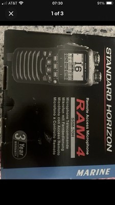 Standard Horizon RAM 4