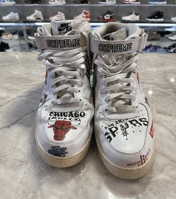 Las mejores ofertas en Nike Air Force 1 x Supreme Low Box Logo