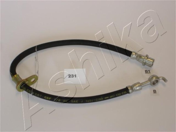 Halter Bremsschlauch Ashika 69-02-231 FüR Toyota Yaris Verso SCP10_ SCP10R VVT-image