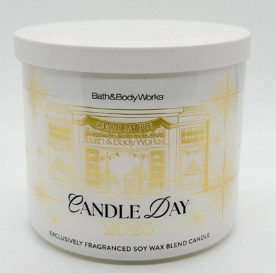 Candle Day 2025 Bath & Body Works Large 3 Wick Candle 14.5 oz