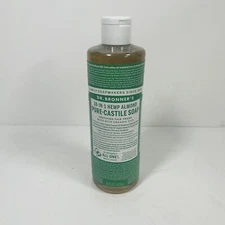 Dr. Bronner's 18-in-1 Hemp Almond Pure-Castile Liquid Soap 16oz