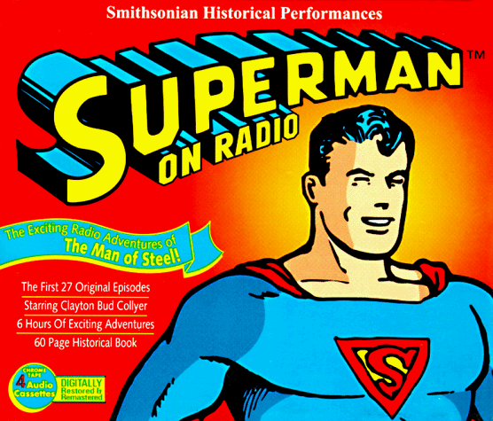 Superman on Radio (27 Original Episodes & 60 Page Booklet) 4 Audiobook Cassettes Superman on Radio (27 Original Episodes & 60 Page Booklet) 4 Audiobook Cassettes