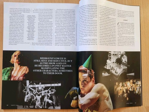 Anne Hathaway, Tim Cook, Alicia Keys, Callum Turner Vanity Fair Mag April 2024 - Picture 19 of 20