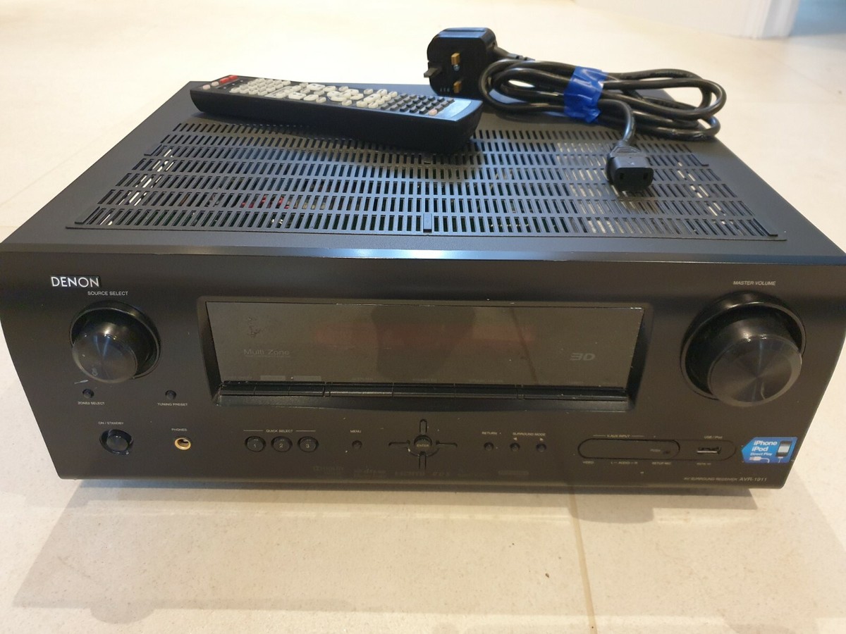 DENON AVR-1911 AVアンプと他 Denon AVR 1911 7.1 ch AV Receiver with Multi-Zone and 1080p