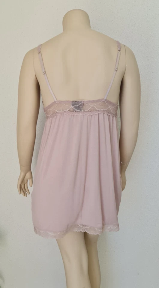 City Chic Ladies Jade Chemise PJ Sleepwear sizes 16 18 20 22 Colour Stone - image 2 of 3
