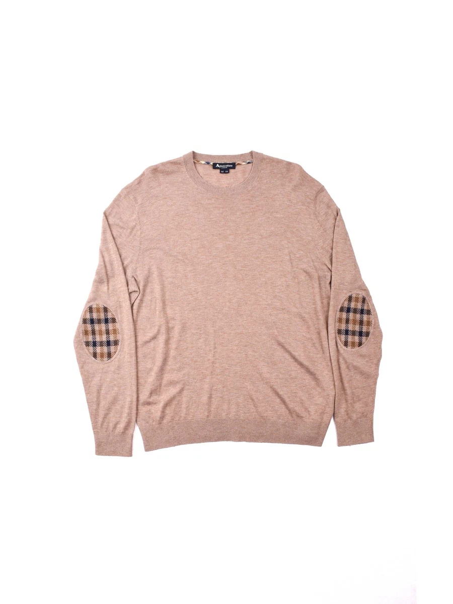 Aquascutum crew neck clearance jumper