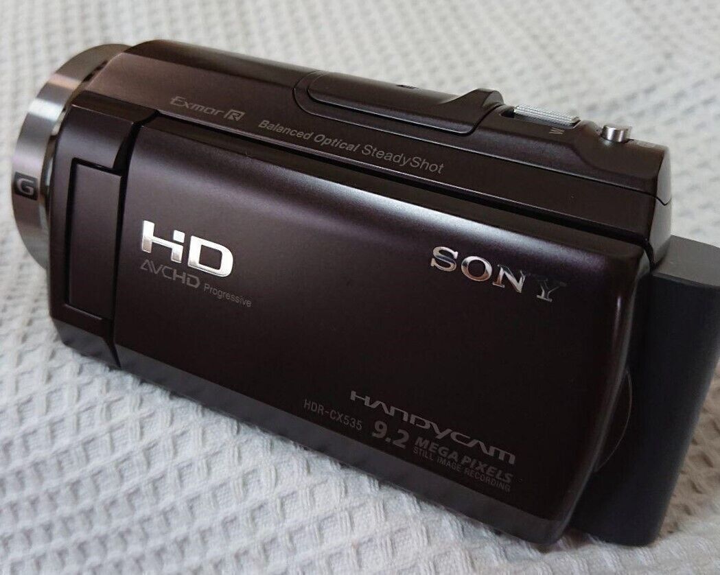 SONY HDR-CX535 T HandyCam Brown Video Camera Internal Memory SONY HDR-CX535 T HandyCam Brown Video Camera Internal Memory