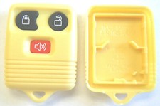 Yellow Keyless Remote Case Fits Ford Key Fob Car Control 3 Button Shell Pad Yellow Keyless Remote Case Fits Ford Key Fob Car Control 3 Button Shell Pad