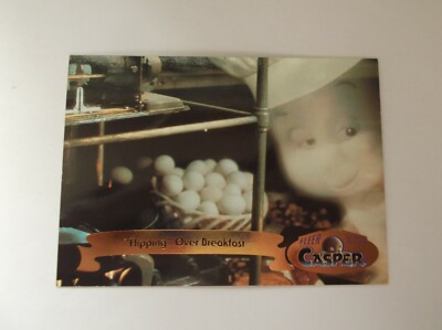 Fleer Ultra - Casper ''FLIPPING OVER BREAKFAST'' #42 1996 Film Trading Card