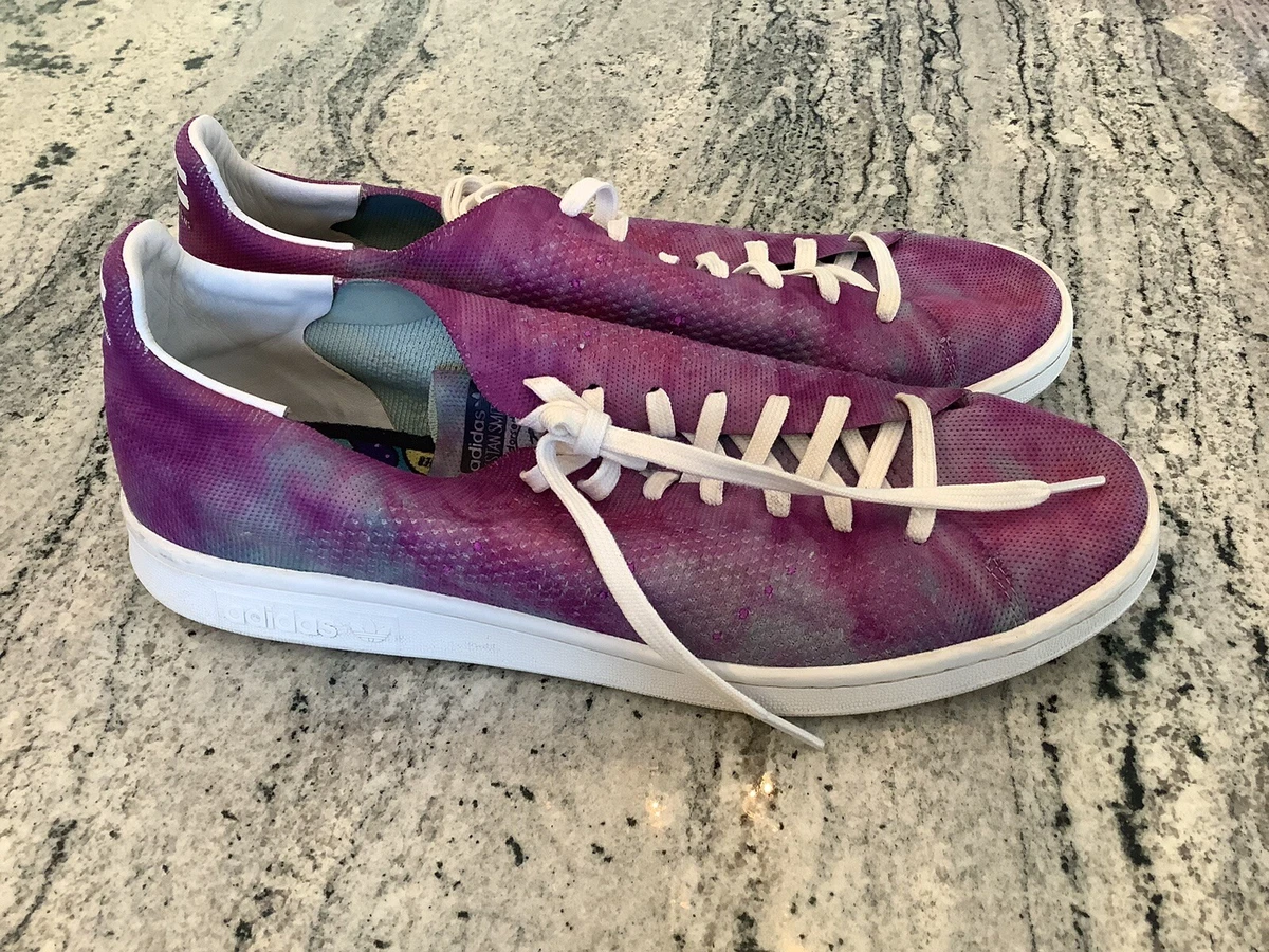 Adidas Pharrell Williams HU Holi Stan Smith MC Da9612 Tie Dye Sz