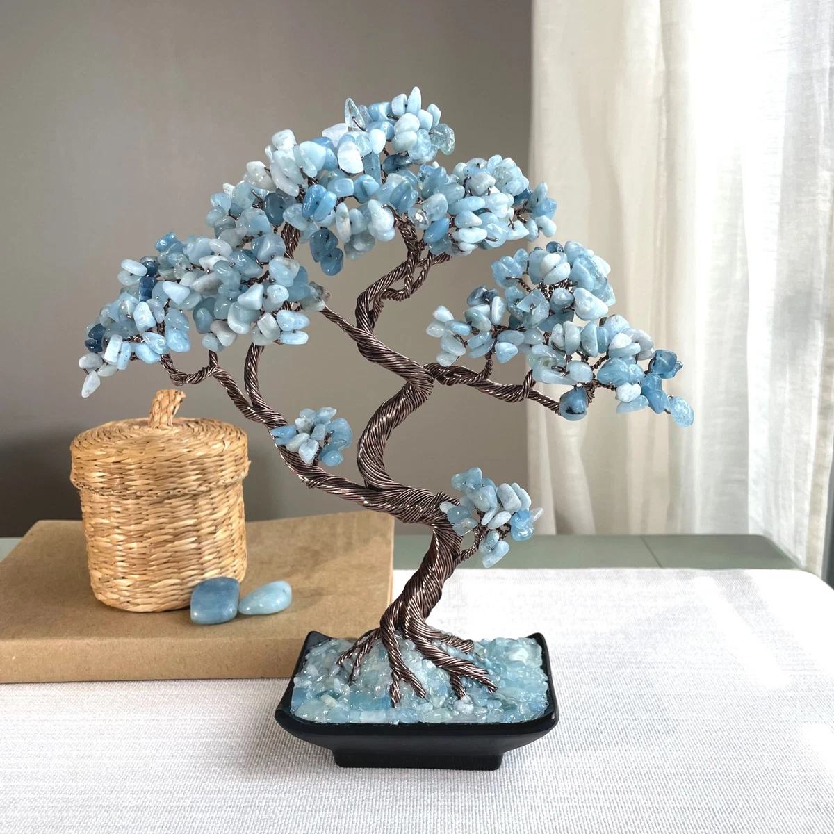 Crystal Bonsai Tree of Life www.np.gov.lk