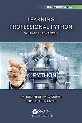 Professionelle Python lernen von Hemanth Jude D. Karunya Universität Indien NEU P
