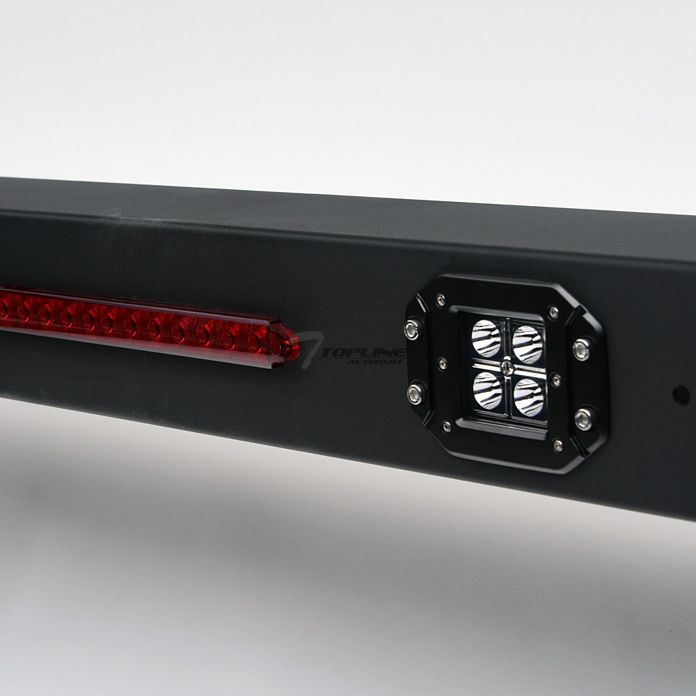 Stehlen Adjusable Steel Chase Rack LED Roll Bar For Silverado/Sierra ...