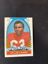 Pack Fresh 1972 Topps  EXMT (see descr) #283 Willie Lanier all pro