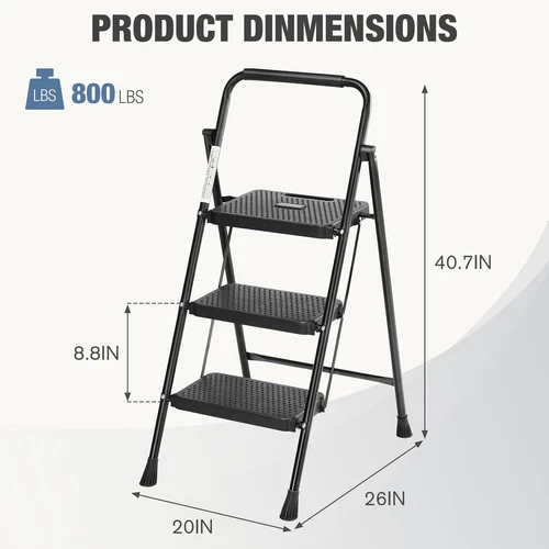 2-Pack Folding Chair with Upholstered Vinyl Cushion and Durable Metal Frame - Picture 25 of 30