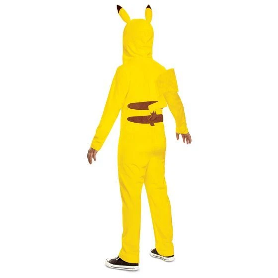 Niño Pokemon Pikachu Clásico Mono con Capucha Unisex Disfraz de Halloween S-XL Foto 3 de 4