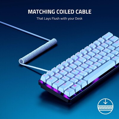 PBT PBT Razer Keycap Coiled Cable Upgrade Set Durable Dbleshot 
