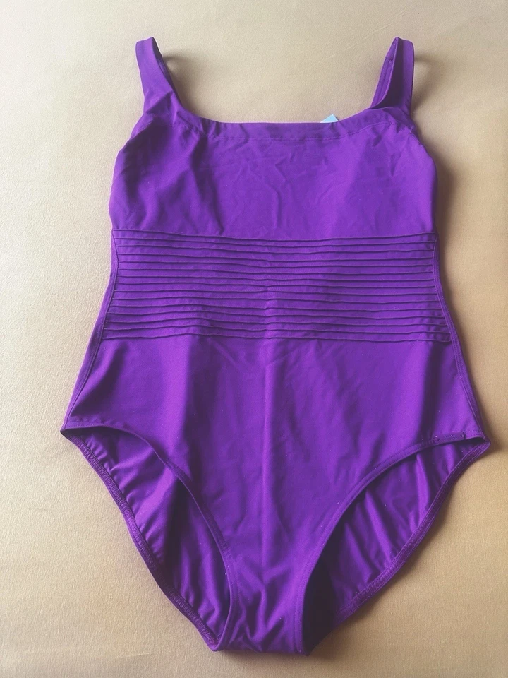 Maryan Mehlhorn Badeanzug Magenta Größe Gr. 44 Neu mit Etikett