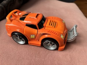 Shake and Go Pixar Cars Orange 2007 Mattel Fisher Price #88