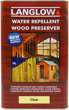Langlow Wood Preserver 5L, Clear