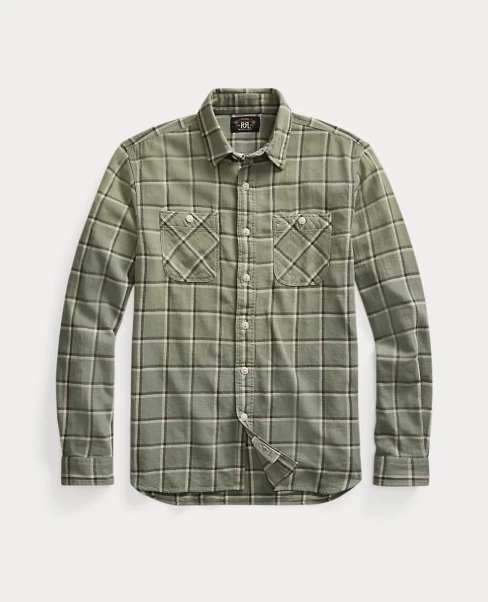 RRL Green Shirts for Men for sale | eBay