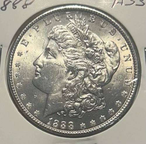 1888 Silver Morgan Dollar -  Uncirculated- M166