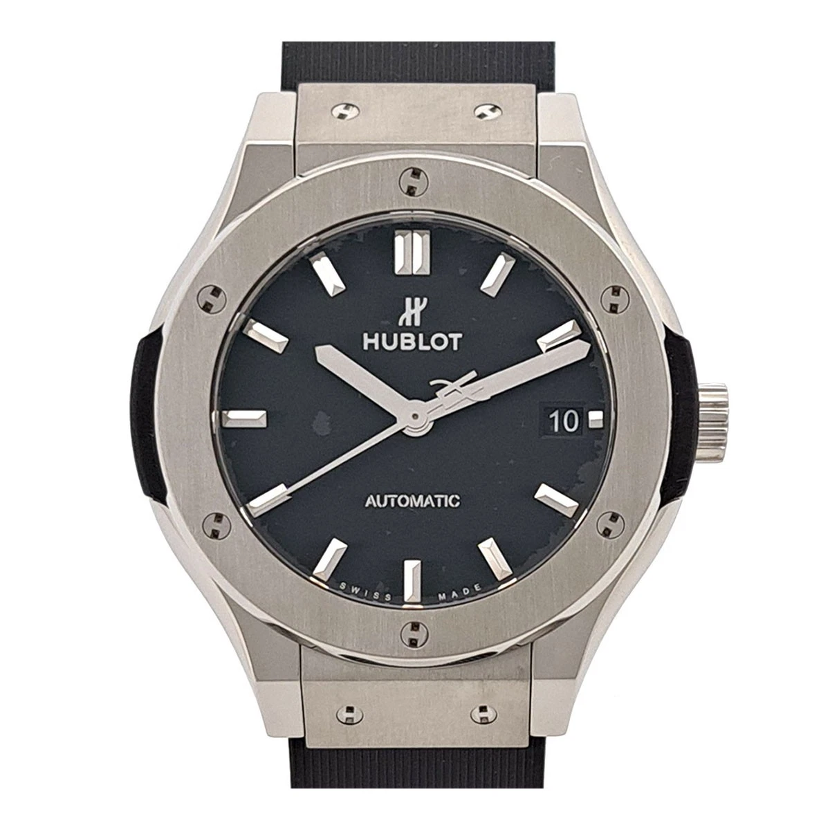 Hublot — HUBLOT 565.NX.1171.RX Classic Fusion Automatic titanium mens 【W】