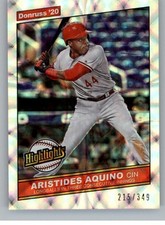 2020 Donruss Silver MLB PA Baseball INSERT Trading Cards Pick From List /349