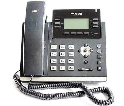 Yealink T42G ( SIP-T42G ) VOIP Telefon ohne Netzteil (PoE-fähig) Gehäusekratzer