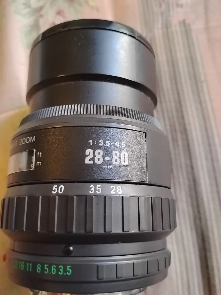 Pentax Takumar-F 28-80mm f/3.5-4.5 AF Zoom Lens for Pentax AF Untested P/R - Image 2 of 4