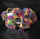 Lot Of 3 Sensations Yarn Oceania  Primary Multi Rainbow Colors  50g Ea Nylon