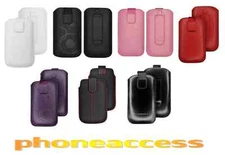 Universal Leather Cover/Case Size L ~ Motorola A835/ A845/ Atrix HD (MB886)