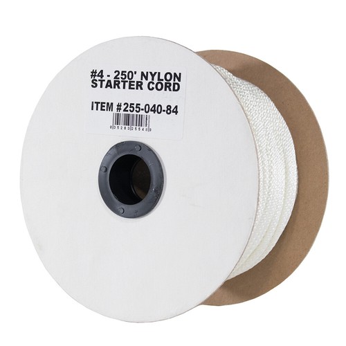 100% Nylon Starter Cord - Hard Lay Nylon Fiber Rope - Stable Durable Repair Cord - Picture 2 of 9