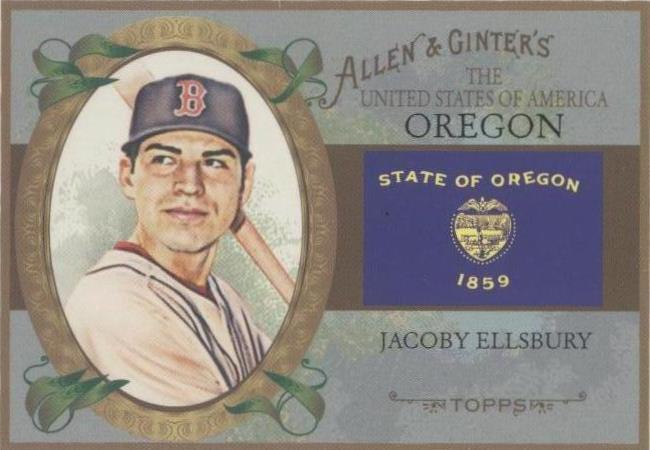 2008 Topps Allen & Ginter's - Jacoby Ellsbury #US37 - 1 of 1