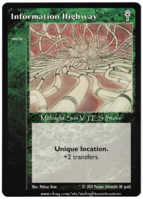 Information Highway Fifth Edition V5 2024 V:TES VTES Vampire CCG