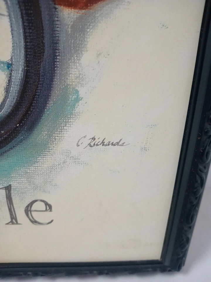 Arte de pared rojo T es para triciclo Catherine Richards niño/niñas guardería habitación infantil Foto 3 de 4