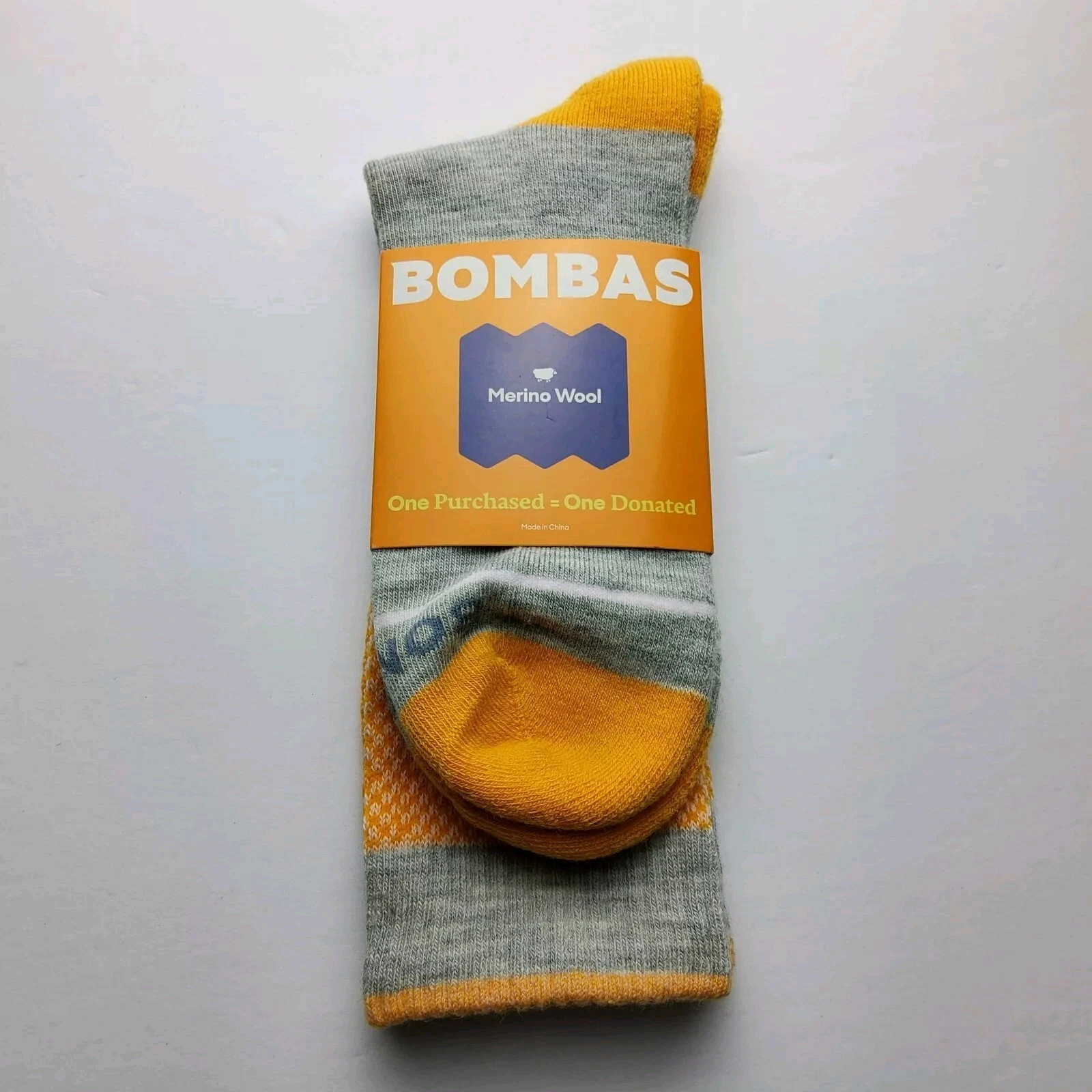 Bombas Merino Wool Blend Midweight Crew Socks Size L (Men's 9.5-13, Wo 11-13)
Opens in a new window
