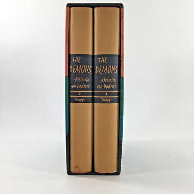 The Demons Heimito Von Doderer 1961 Alfred Knopf 1st Ed. 2 Volumes
