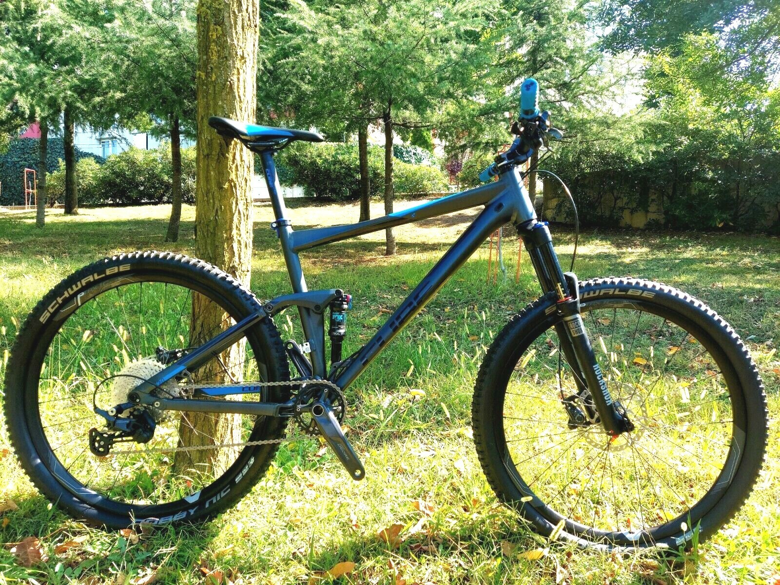 Cube Stereo 120 HPa Race Full Suspension Cross Country/Trail Frameset L