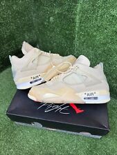 Jordan 4 SP x Off-White Mid Sail W for sale | eBay Jordan 4 SP x Off-White Mid Sail W for sale | eBay