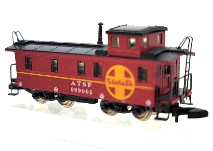 Z Scale Marklin Mini-Club 8636 ATSF Caboose NIB - Image 4 of 4
