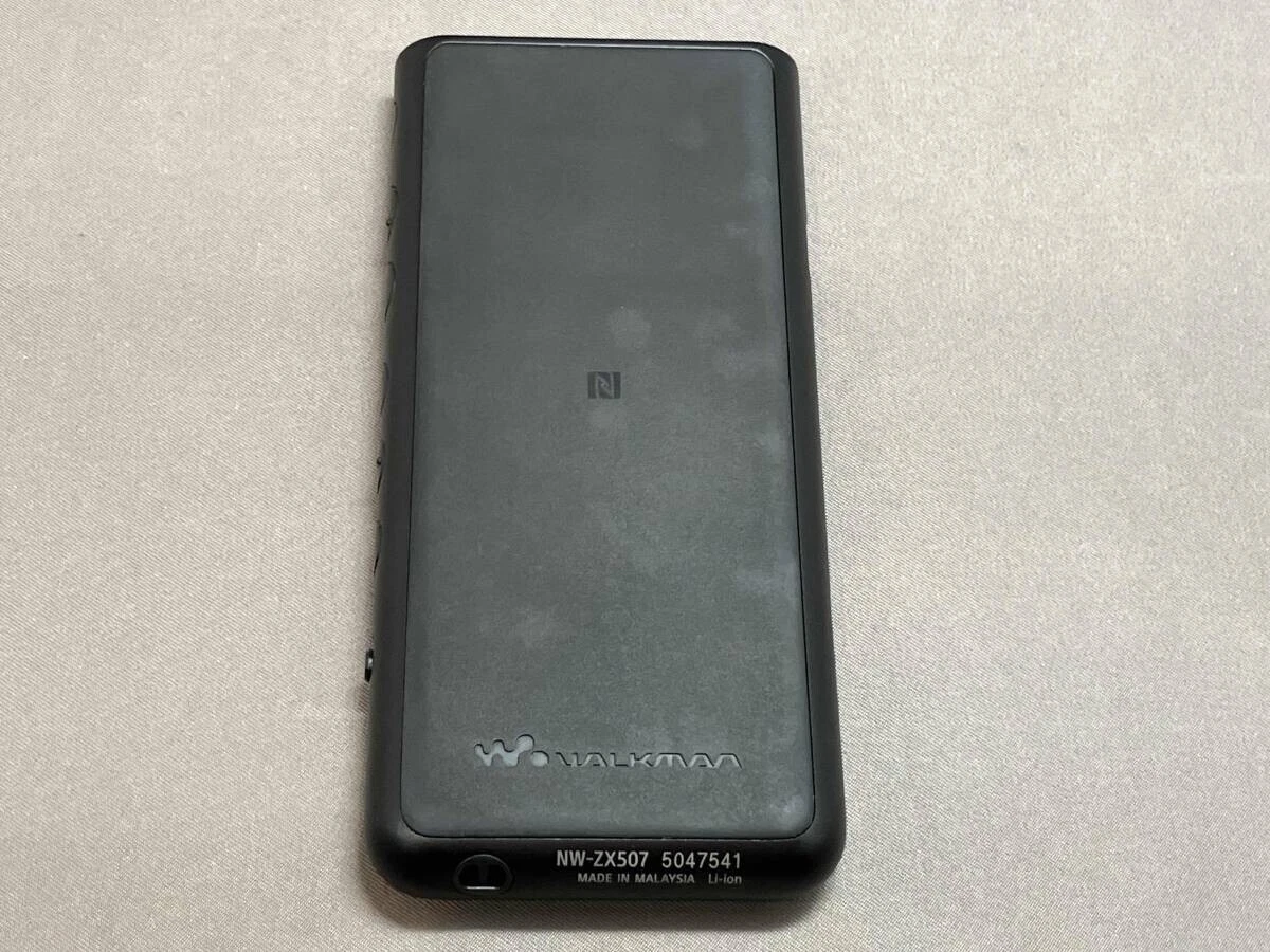 Sony NW-ZX507 Walkman 64 Go série ZX noir boîte design haute résolution