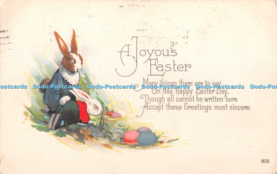 R362929 Ein fröhliches Ostern Vieles gibt es zu sagen an diesem frohen Ostertag 90