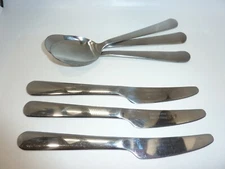Ikea Silverware Forks 3 Spoons 3 Knives Flatware Kitchen Dinner Set