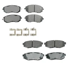 Akebono ProACT Front Rear Ceramic Brake Pads Kit for FRS BRZ Forester Legacy 86