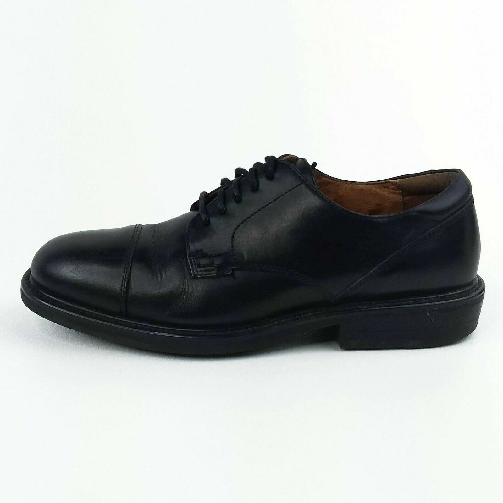 SAOLA Scarpe eleganti Florsheim Melrose Oxford da uomo taglia 9M nere in pelle punta con lacci