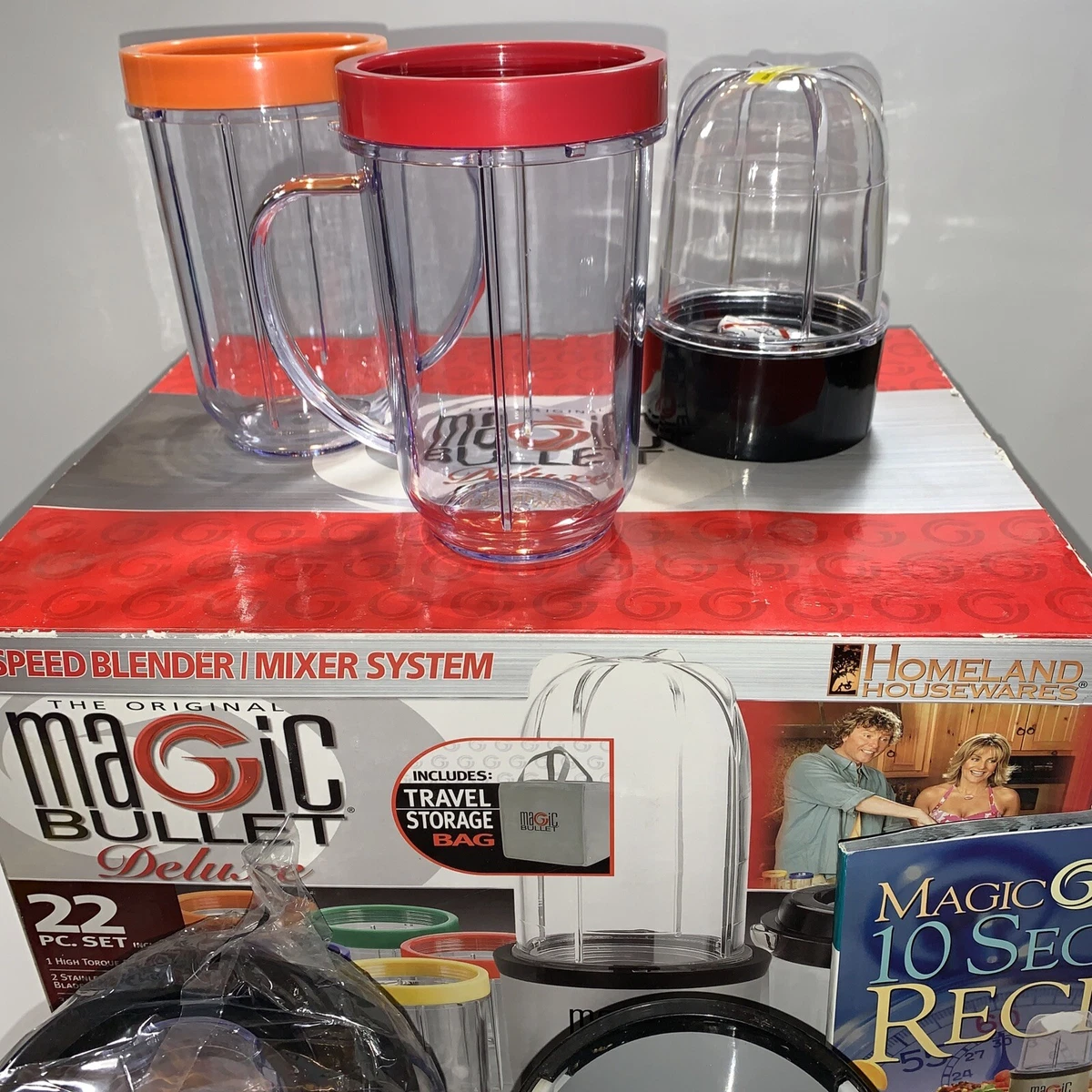 Bullet Deluxe Piece Blender Mixer w/ - CIB | eBay