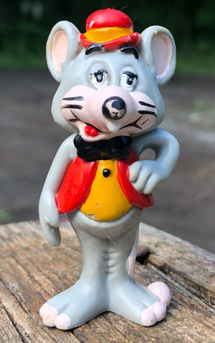 Vintage CHUCK E CHEESE 1983 Pizza Time Theatre small PVC FIGURE | eBay